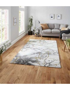 tappeto moderno Craft 23270 Ivory/Gold 2