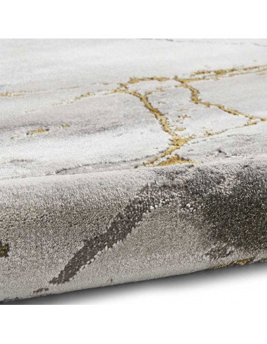 tappeto moderno Craft 23270 Ivory/Gold