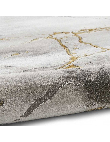 tappeto moderno Craft 23270 Ivory/Gold