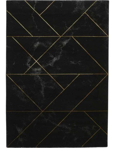 tappeto moderno Craft 23299 Black/Gold