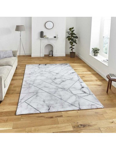 tappeto moderno Craft 23299 Ivory/Silver