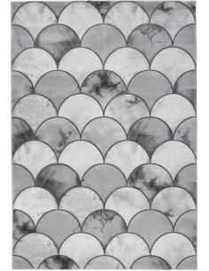 tappeto moderno Craft 23361 Grey/Silver