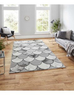 tappeto moderno Craft 23361 Grey/Silver 2