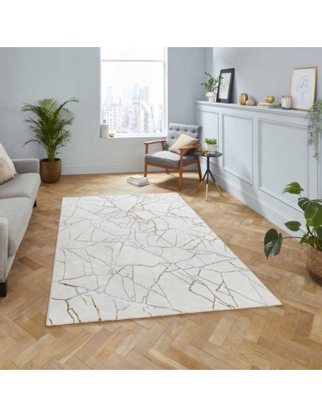 tappeto moderno Creation G2848 Ivory/Gold