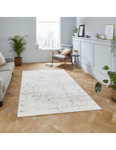 tappeto moderno Creation G2851 Beige/Silver