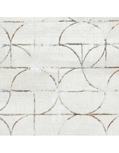 tappeto moderno Creation G2851 Beige/Silver