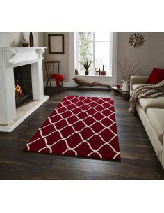 tappeto moderno Elements EL 65 Red 2