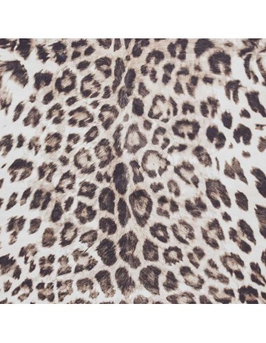 tappeto moderno Faux Leopard Print Brown/Beige