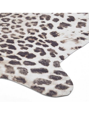 tappeto moderno Faux Leopard Print Brown/Beige