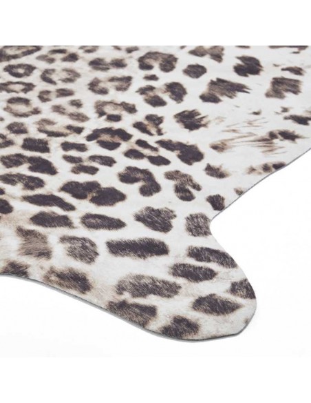 tappeto moderno Faux Leopard Print Brown/Beige