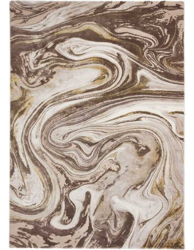 tappeto moderno Florence 50031 Beige/Gold