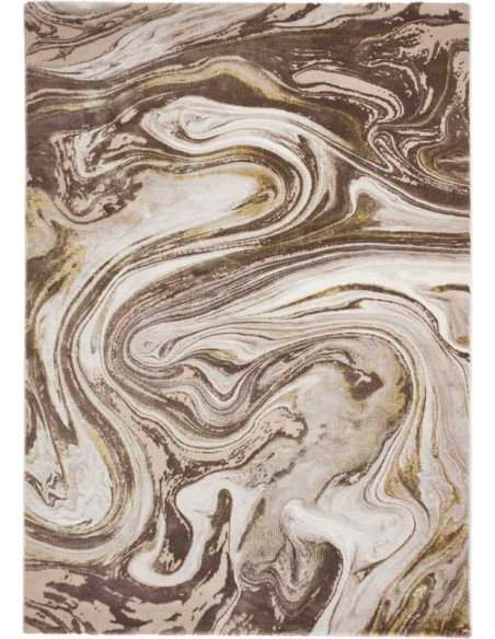 tappeto moderno Florence 50031 Beige/Gold