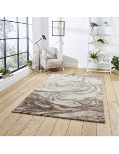 tappeto moderno Florence 50031 Beige/Gold 2