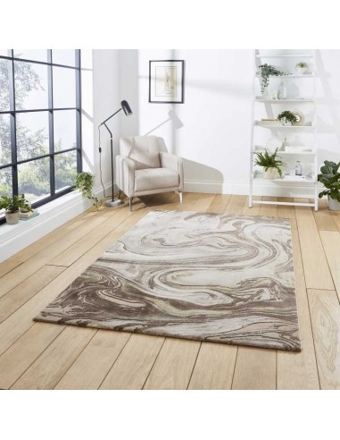 tappeto moderno Florence 50031 Beige/Gold