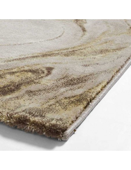tappeto moderno Florence 50031 Beige/Gold