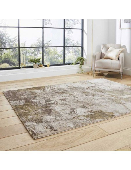 tappeto moderno Florence 50032 Beige/Gold