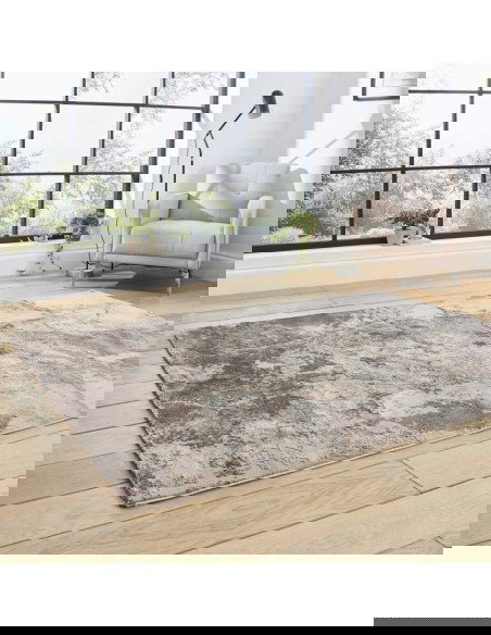 tappeto moderno Florence 50032 Beige/Silver