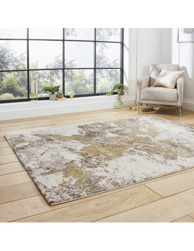 tappeto moderno Florence 50033 Beige/Gold