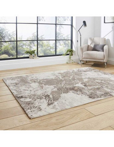 tappeto moderno Florence 50033 Beige/Silver