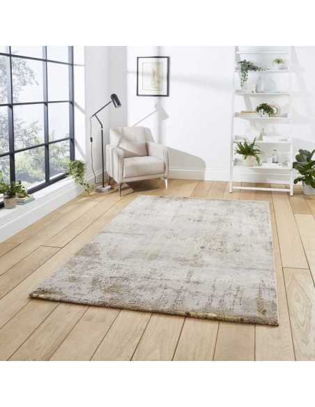 tappeto moderno Florence 50034 Beige/Gold