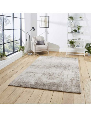 tappeto moderno Florence 50034 Beige/Silver