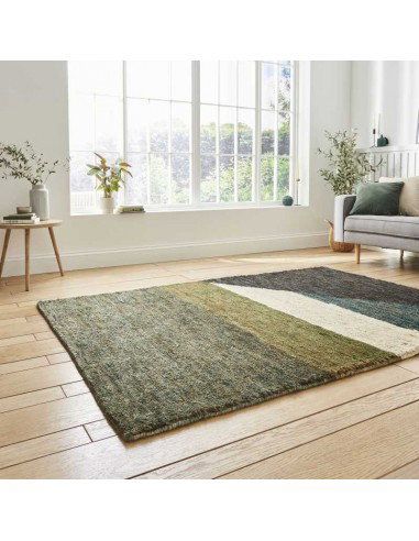 tappeto moderno Hemp 23373 Multi