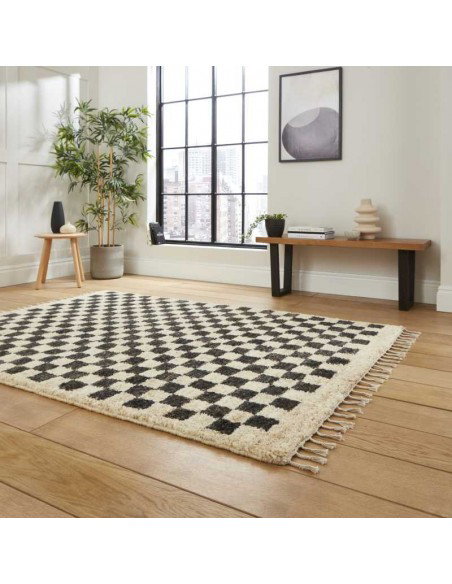 tappeto moderno Hemp 26588 Multi