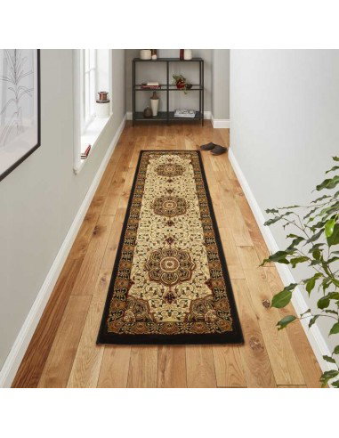 tappeto moderno Heritage 4400 Black/Cream
