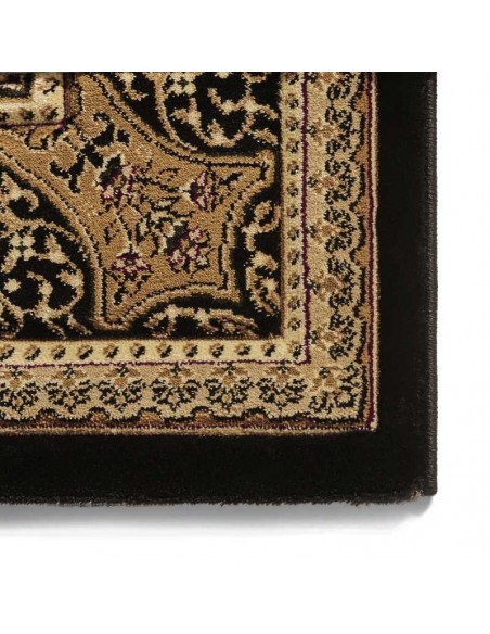 tappeto moderno Heritage 4400 Black/Cream passatoia