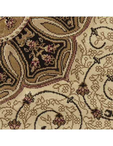 tappeto moderno Heritage 4400 Black/Cream passatoia