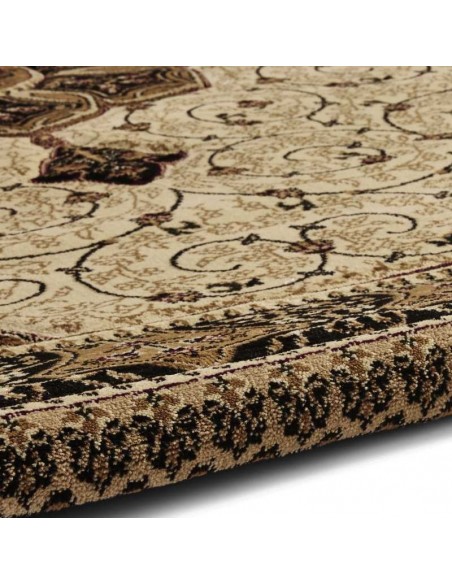 tappeto moderno Heritage 4400 Black/Cream passatoia