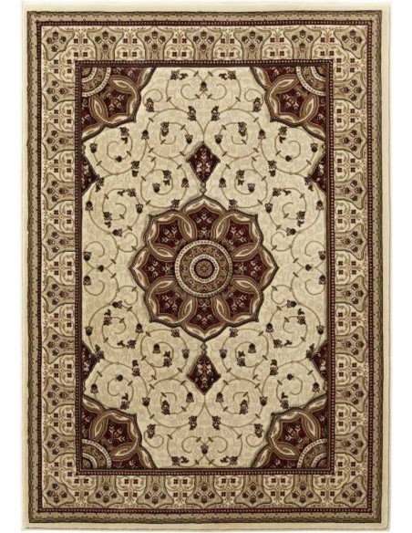 tappeto moderno Heritage 4400 Cream/Red passatoia