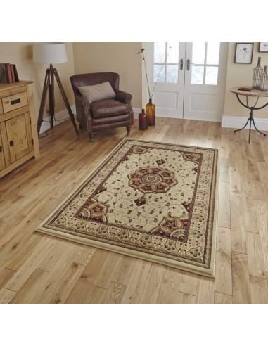 tappeto moderno Heritage 4400 Cream/Red passatoia