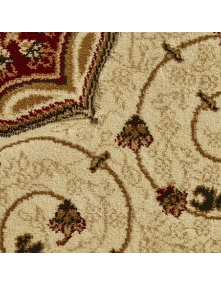 tappeto moderno Heritage 4400 Cream/Red passatoia