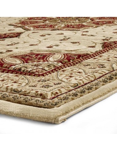 tappeto moderno Heritage 4400 Cream/Red passatoia