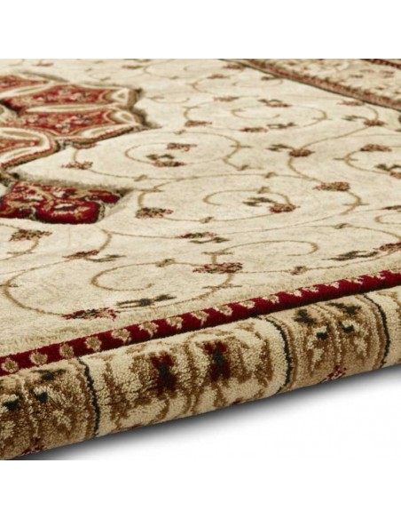 tappeto moderno Heritage 4400 Cream/Red passatoia