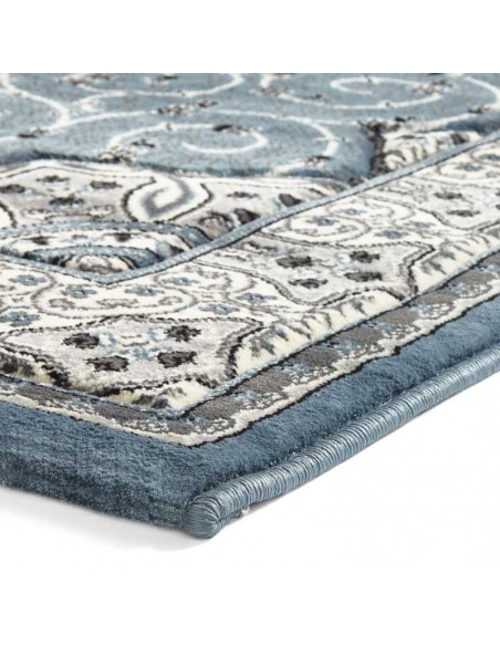 tappeto moderno Heritage 4400 Dark Blue passatoia