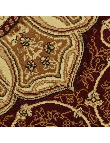 tappeto moderno Heritage 4400 Red rotondo