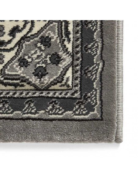 tappeto moderno Heritage 4400 Silver rotondo