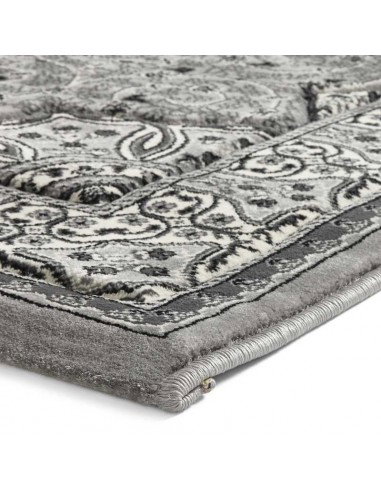 tappeto moderno Heritage 4400 Silver rotondo