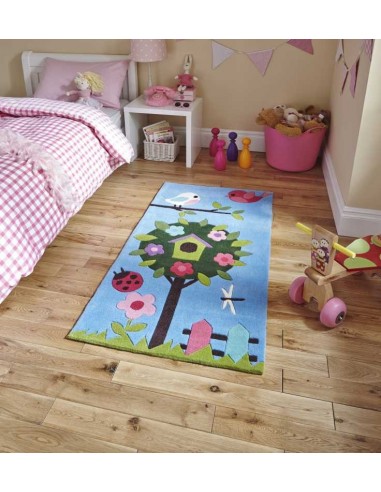 tappeto moderno Hong Kong 4897 Blue