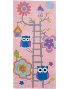 tappeto moderno Hong Kong 5648 Pink