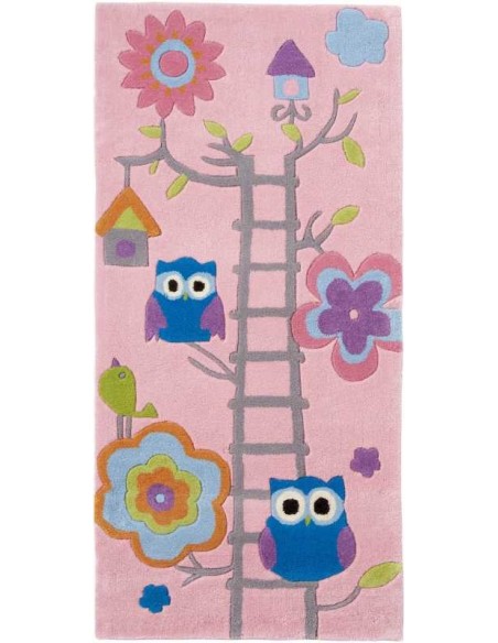 tappeto moderno Hong Kong 5648 Pink