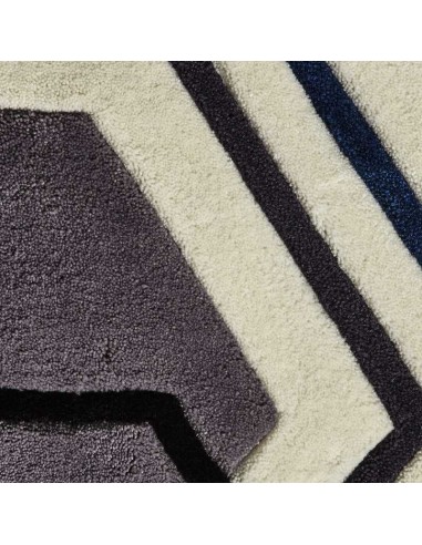 tappeto moderno Hong Kong 7526 Grey/Navy