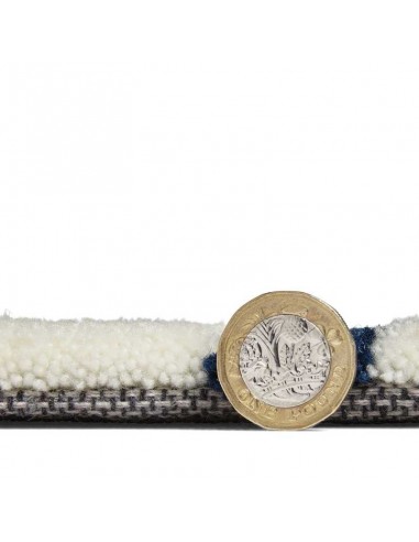 tappeto moderno Hong Kong 7526 Grey/Navy