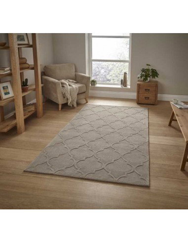 tappeto moderno Hong Kong 8583 Beige