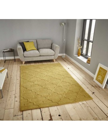 tappeto moderno Hong Kong 8583 Yellow