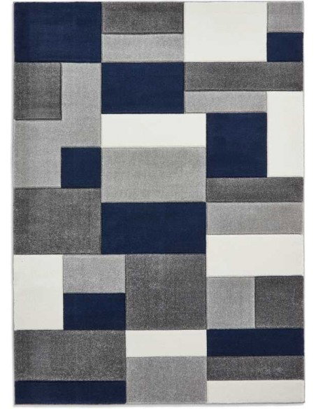 tappeto moderno Matrix MT61 Grey/Navy