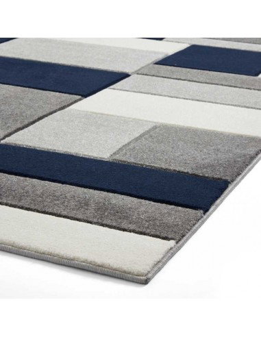 tappeto moderno Matrix MT61 Grey/Navy
