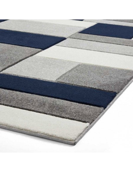 tappeto moderno Matrix MT61 Grey/Navy